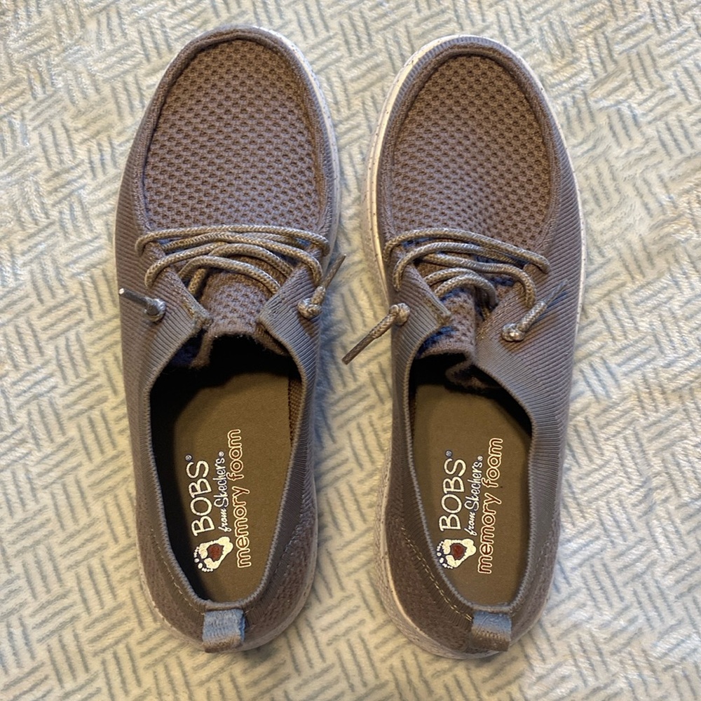 Bobs dark tannish brown loafers size 8